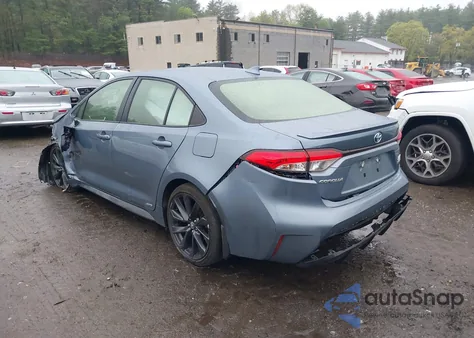 2023 Toyota Corolla Hybrid Se z USA, uszkodzony, nr VIN JTDBDMHE2P3001714